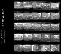 SMUV-Zeitung, Fotoarchiv Negative: Demonstration "Recht auf Bildung/Arbeit", Feb. 1994