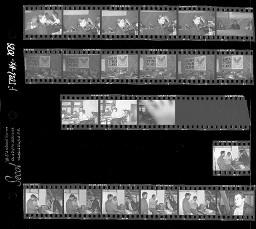 SMUV-Zeitung, Fotoarchiv Negative: Colette Nova; Delegiertenversammlung SMUV; Baustellenwerbung Bassersdorf (?), 25. Jan. 1997