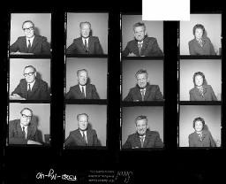 SMUV-Zeitung, Fotoarchiv Negative: SP-Nationalratskanditaten, Nov. 1970
