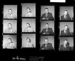 SMUV-Zeitung, Fotoarchiv Negative: SP-Nationalratskanditaten, Nov. 1970