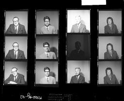 SMUV-Zeitung, Fotoarchiv Negative: SP-Nationalratskanditaten, Nov. 1970