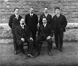 Gruppenfoto: vermutlich Funktionäre der Union Helvetia