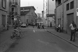 "AJZ-Schliessung" - Konflikt zwischen der Polizei und einem Bewegten zwischen Hauptbahnhof und AJZ, 04.09.1980