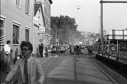 "AJZ-Schliessung" - Polizeieinsatz beim Hauptbahnhof, 04.09.1980