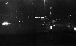 "Pfauen-Demo" - Strassenszene (bei Nacht), 06.09.1980