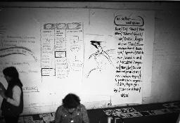 "F+F / Zeichnen" - Projekt mit vielen Notizen und Skizzen,  vermutlich im Oktober 1980