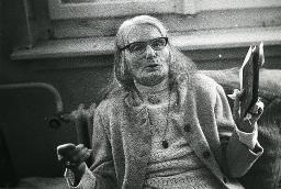 "Hedwig Agnes Walser-Czarnetzki (1885-1987) an ihrem 100. Geburtstag am 3. Mai 1985"