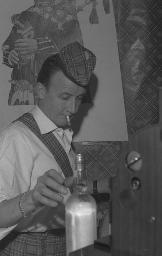 Fasnacht, Restaurant-Bar Barfüsser Zürich, 1963