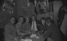 Fasnacht, Restaurant-Bar Barfüsser Zürich, 1963