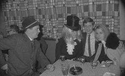Fasnacht, Restaurant-Bar Barfüsser Zürich, 1963