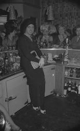 Fasnacht, Restaurant-Bar Barfüsser Zürich, 1963