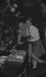 Fasnacht, Restaurant-Bar Barfüsser Zürich, 1963