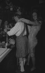 Fasnacht, Restaurant-Bar Barfüsser Zürich, 1963