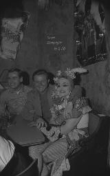 Fasnacht, Restaurant-Bar Barfüsser Zürich, 1963