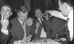 Fasnacht, Restaurant-Bar Barfüsser Zürich, 1963