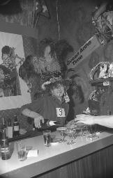 Fasnacht, Restaurant-Bar Barfüsser Zürich, 1963