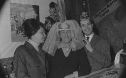 Fasnacht, Restaurant-Bar Barfüsser Zürich, 1963