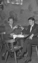 Fasnacht, Restaurant-Bar Barfüsser Zürich, 1963