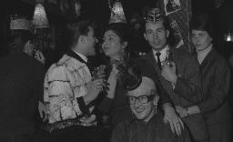 Fasnacht, Restaurant-Bar Barfüsser Zürich, 1963