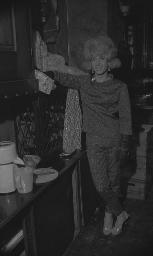 Fasnacht, Restaurant-Bar Barfüsser Zürich, 1963