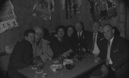 Fasnacht, Restaurant-Bar Barfüsser Zürich, 1963