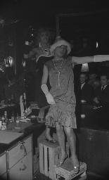 Fasnacht, Restaurant-Bar Barfüsser Zürich, 1963