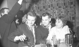 Fasnacht, Restaurant-Bar Barfüsser Zürich, 1963