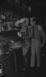 Fasnacht, Restaurant-Bar Barfüsser Zürich, 1963