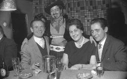 Fasnacht, Restaurant-Bar Barfüsser Zürich, 1963