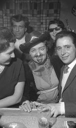 Fasnacht, Restaurant-Bar Barfüsser Zürich, 1963