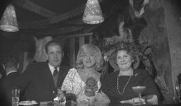 Fasnacht, Restaurant-Bar Barfüsser Zürich, 1963