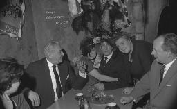 Fasnacht, Restaurant-Bar Barfüsser Zürich, 1963