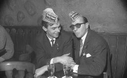 Fasnacht, Restaurant-Bar Barfüsser Zürich, 1964
