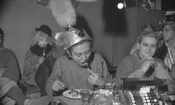 Fasnacht, Restaurant-Bar Barfüsser Zürich, 1964
