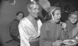 Fasnacht, Restaurant-Bar Barfüsser Zürich, 1964