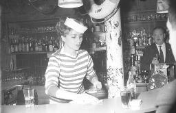 Fasnacht, Restaurant-Bar Barfüsser Zürich, 1964