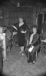 Fasnacht, Restaurant-Bar Barfüsser Zürich, 1964