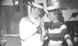 Fasnacht, Restaurant-Bar Barfüsser Zürich, 1964