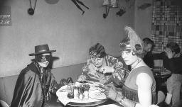 Fasnacht, Restaurant-Bar Barfüsser Zürich, 1964