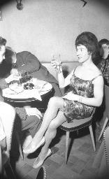 Fasnacht, Restaurant-Bar Barfüsser Zürich, 1964