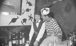 Fasnacht, Restaurant-Bar Barfüsser Zürich, 1964