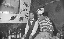 Fasnacht, Restaurant-Bar Barfüsser Zürich, 1964