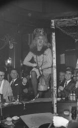 Fasnacht, Restaurant-Bar Barfüsser Zürich, 1964