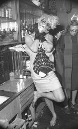 Fasnacht, Restaurant-Bar Barfüsser Zürich, 1964