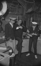 Fasnacht, Restaurant-Bar Barfüsser Zürich, 1964