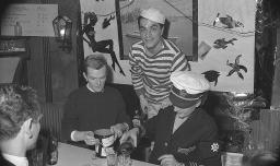 Fasnacht, Restaurant-Bar Barfüsser Zürich, 1964