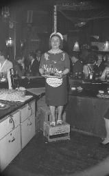 Fasnacht, Restaurant-Bar Barfüsser Zürich, 1964
