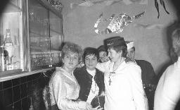 Fasnacht, Restaurant-Bar Barfüsser Zürich, 1964