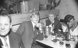 Fasnacht, Restaurant-Bar Barfüsser Zürich, 1964
