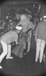 Fasnacht, Restaurant-Bar Barfüsser Zürich, 1964